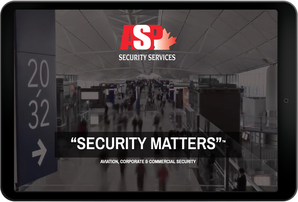 ASP Security Services website